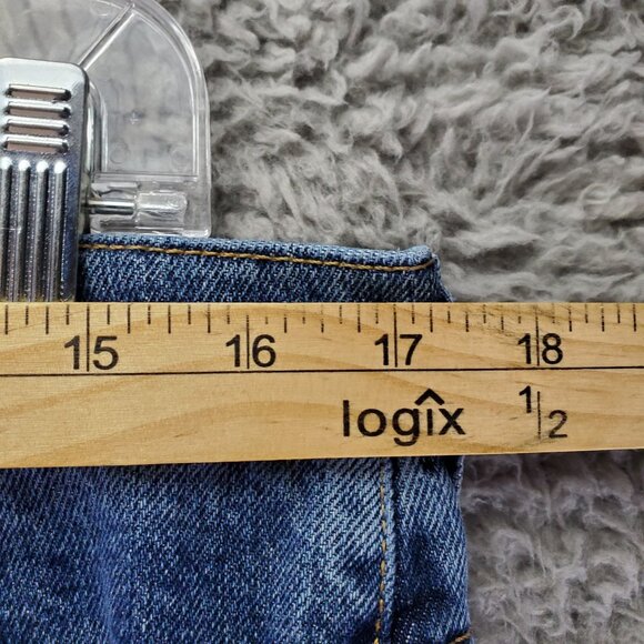 Wrangler Jeans Womens 11/12 X 30 Blue Cowgirl Cut 100% Cotton Bootcut - Picture 6 of 12